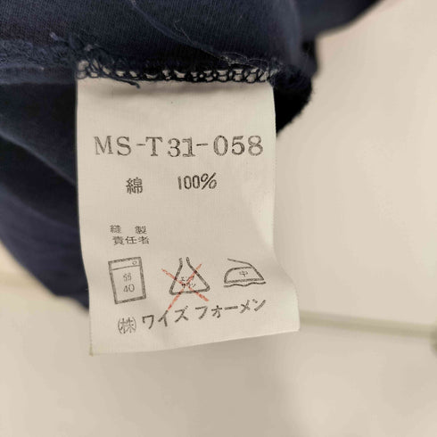 ワイズフォーメン Ys for men 80S 旧ロゴ ワンポイント プリント Tシャツ メンズ