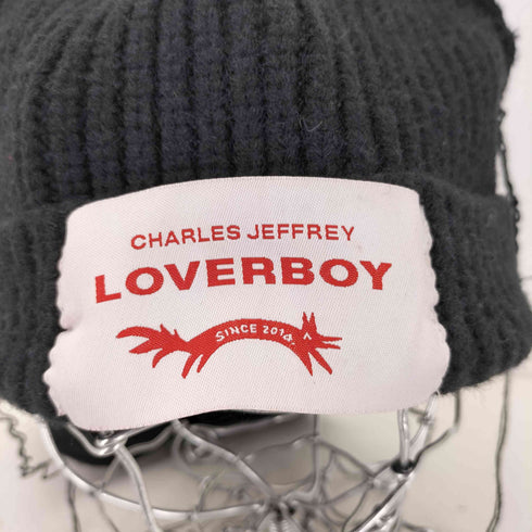チャールズジェフリーラバーボーイ CHARLES JEFFREY LOVERBOY CHUNKY RABBIT BEANIE メンズ