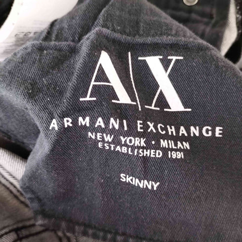 アルマーニエクスチェンジ ARMANI EXCHANGE SKINNY デニム スキニーパンツ メンズ 31R