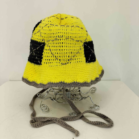 ワナ WANNA Crochet Flag Knit hat メンズ