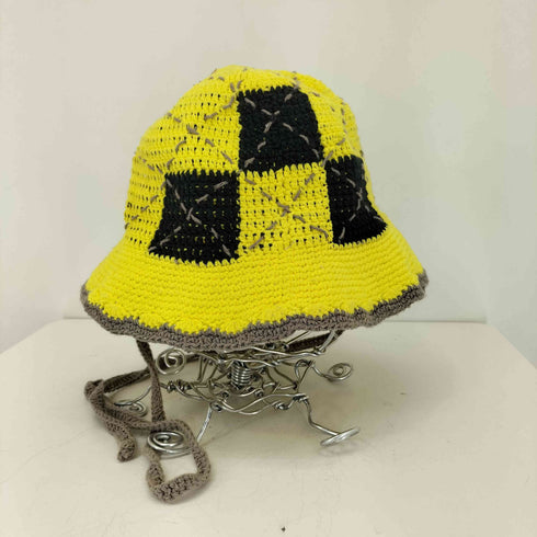 ワナ WANNA Crochet Flag Knit hat メンズ