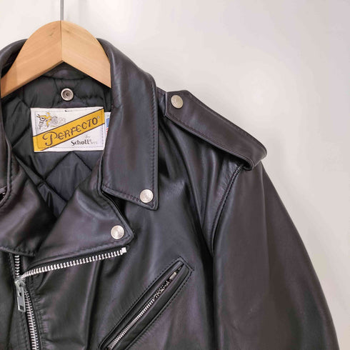 ショット Schott USA製 PERFECTOタグ 618 RIDERS JACKET ダブル ライダース ジャケット メンズ US:40