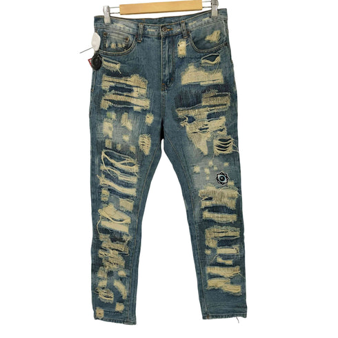 ワナ WANNA L.F.S.E 55 Distressed JEANS メンズ