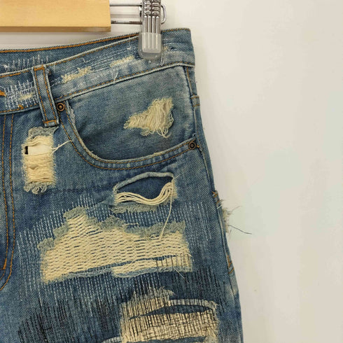 ワナ WANNA L.F.S.E 55 Distressed JEANS メンズ