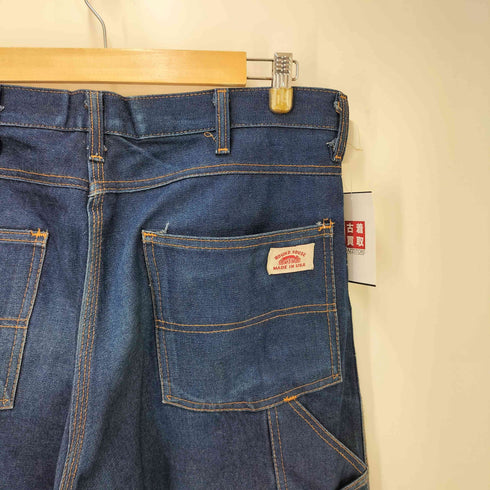 ラウンドハウス ROUND HOUSE USA製 101 CLASSIC 5 POCKET CARPENTER DUNGAREE JEAN ペインター デニム パンツ メンズ 32×32