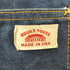ラウンドハウス ROUND HOUSE USA製 101 CLASSIC 5 POCKET CARPENTER DUNGAREE JEAN ペインター デニム パンツ メンズ 32×32