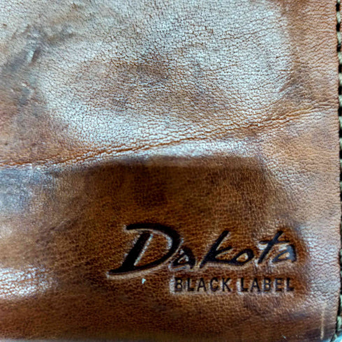 ダコタ dakota ラウンドファスナー レザー 長財布 メンズ