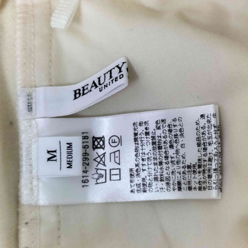 ビューティーアンドユースユナイテッドアローズ BEAUTY & YOUTH UNITED ARROWS バックゴム 2タックトラウザーズパンツ レディース JPN:M
