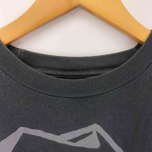 ステューシー Stussy 00S メキシコ製 ショーンフォントロゴ刺繍 フロントプリント S/S Tシャツ メンズ import:L