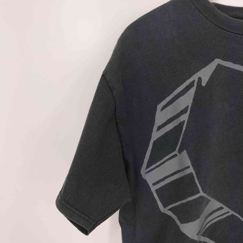 ステューシー Stussy 00S メキシコ製 ショーンフォントロゴ刺繍 フロントプリント S/S Tシャツ メンズ import:L