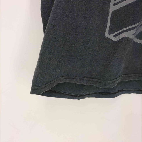 ステューシー Stussy 00S メキシコ製 ショーンフォントロゴ刺繍 フロントプリント S/S Tシャツ メンズ import:L