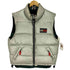 トミーヒルフィガー TOMMY HILFIGER 90S ATHLETIC GEAR ロゴ ワッペン リバーシブル ダウン ベスト メンズ import:L