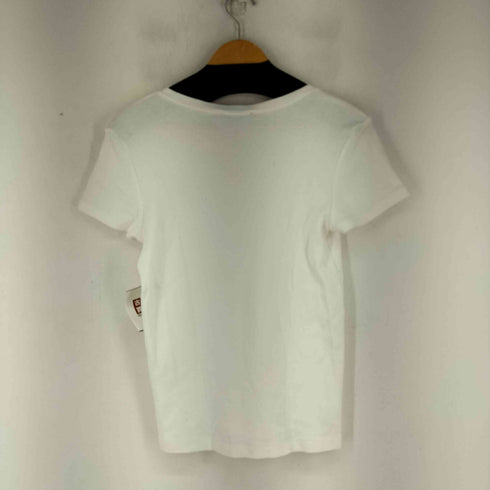 ラルフローレンスポーツ RALPH LAUREN SPORT スモールポニー刺繍 S/S VネックTシャツ レディース import:L