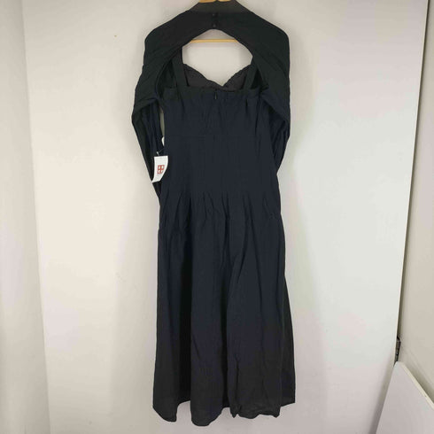 マウジー moussy OPEN NECK TUCK DRESS レディース FREE
