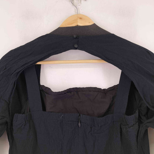 マウジー moussy OPEN NECK TUCK DRESS レディース FREE