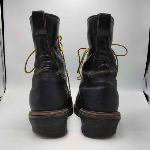 レッドウィング RED WING 90S USA製 PT91 後期 刺繍タグ 2218 STTEL TOE LOGGER BOOTS スチールトゥ ロガー ブーツ メンズ US:10.5D