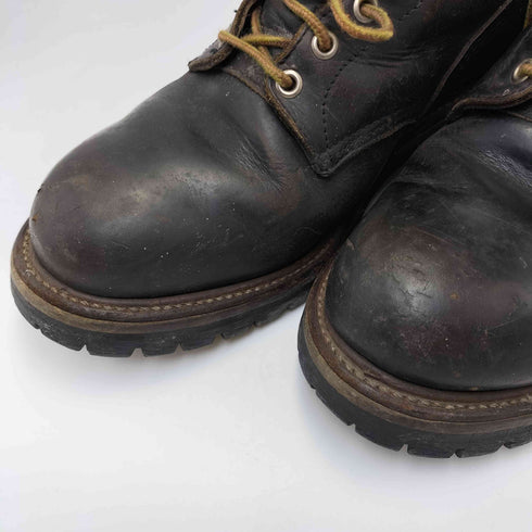 レッドウィング RED WING 90S USA製 PT91 後期 刺繍タグ 2218 STTEL TOE LOGGER BOOTS スチールトゥ ロガー ブーツ メンズ US:10.5D