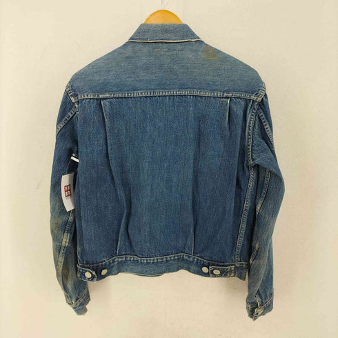 リーバイス Levis 50S-60S 後期 507XX 2nd デニムジャケット 紙パッチ期 ボタン裏刻印無し メンズ