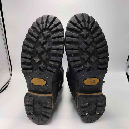 Golden Retriever レザー エンジニア ブーツ vibram ソール メンズ