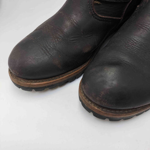 Golden Retriever レザー エンジニア ブーツ vibram ソール メンズ