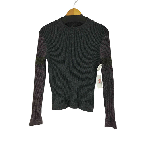 ピーエスポールスミス PS Paul Smith ラメクルーネックニット メンズ import:M