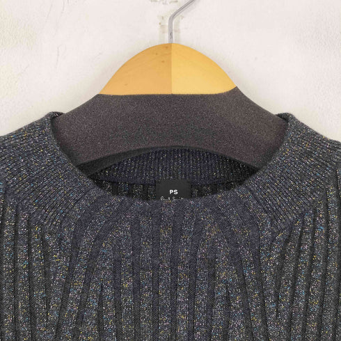 ピーエスポールスミス PS Paul Smith ラメクルーネックニット メンズ import:M