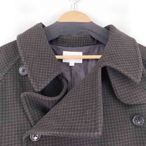 エマクローズ EMMA CLOTHES オーバーサイズメルトンダブルヨークラグラントレンチコート メンズ JPN:L