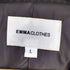 エマクローズ EMMA CLOTHES オーバーサイズメルトンダブルヨークラグラントレンチコート メンズ JPN:L