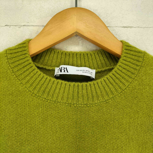 ザラ ZARA ベーシック無地ニットセーター レディース import:XS