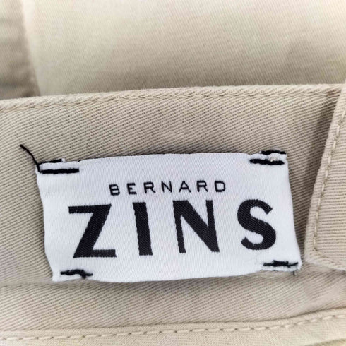 ベルナルドザンス BERNARD ZINS 2タックテーパードトラウザー メンズ 38