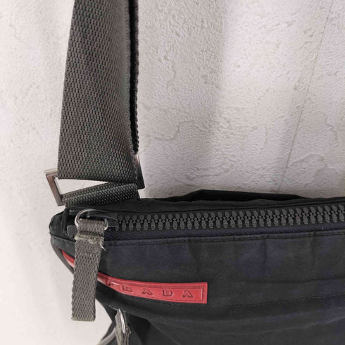 プラダ PRADA ミニショルダーバック テスートナイロン クロスボディ メンズ