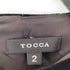 トッカ TOCCA ベロアノースリーブワンピース レディース 2