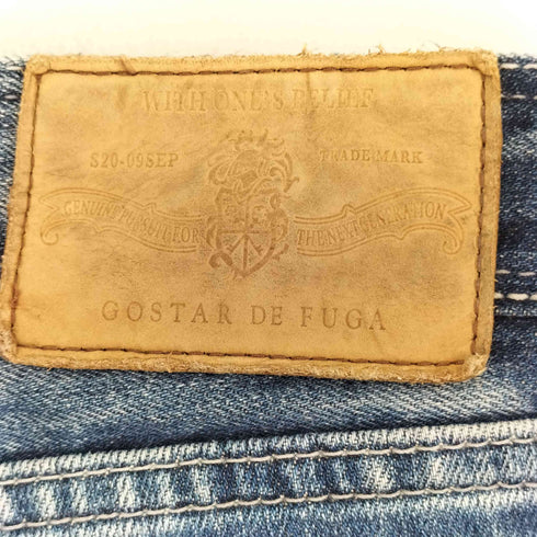 ゴスタールジフーガ GOSTAR DE FUGA ブリーチスキニーデニムパンツ メンズ 46