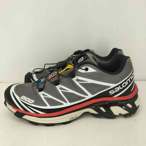 サロモン SALOMON XT-6/Pewter Black Aurora Red メンズ JPN:25