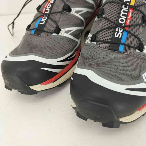 サロモン SALOMON XT-6/Pewter Black Aurora Red メンズ JPN:25