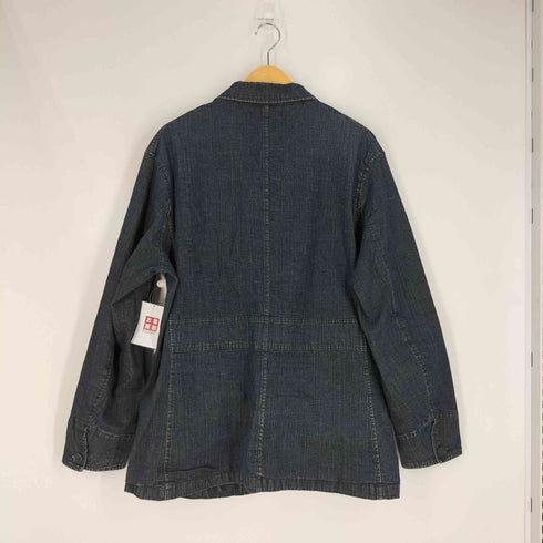 カンサイジーンズ KANSAI JEANS 裏地チェック デニム カバーオール メンズ JPN:L