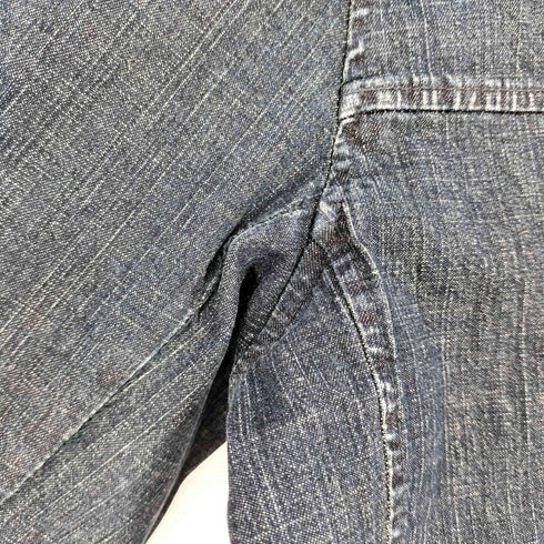 カンサイジーンズ KANSAI JEANS 裏地チェック デニム カバーオール メンズ JPN:L