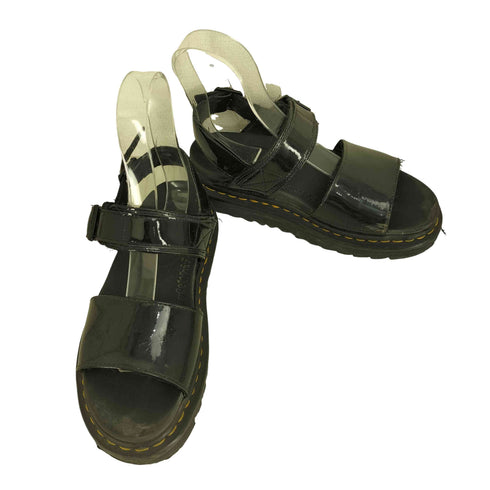 ドクターマーチン Dr.Martens VOSS STRAP SANDAL エナメル レザーサンダル レディース US:7