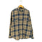 エディーバウアー Eddie Bauer 90S 白タグ チェックネルシャツ メンズ JPN:L