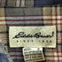 エディーバウアー Eddie Bauer 90S 白タグ チェックネルシャツ メンズ JPN:L