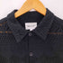 エマクローズ EMMA CLOTHES レースアミ ボックスルーズシルエットS/Sシャツ クロシェシャツ メンズ JPN:L