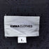 エマクローズ EMMA CLOTHES レースアミ ボックスルーズシルエットS/Sシャツ クロシェシャツ メンズ JPN:L