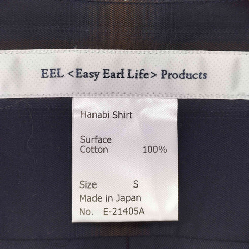 イールプロダクツ EEL Products 花火シャツ メンズ import:S