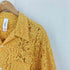 ニッチ niche. OPEN COLLAR S/S SHIRTS-LACE FLOWER メンズ import:L
