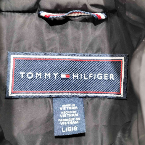 トミーヒルフィガー TOMMY HILFIGER ジップアップ 中綿ジャケット レディース L/G/G