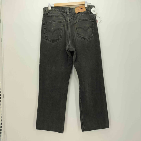 リーバイス Levis 2001年3月製 USA製 505 ブラック ストレートデニム メンズ W34 L36