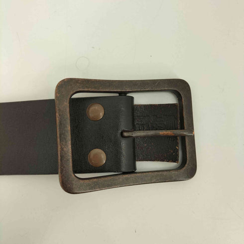 LEATHER ISLAND y2k 本革 スタッズ ベルト メンズ 32