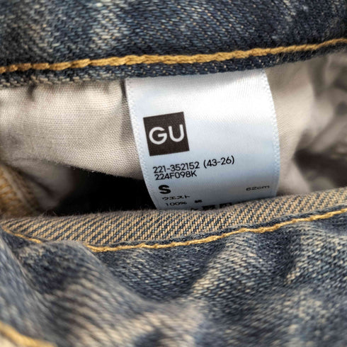 ジーユー GU 24aw バレルレッグジーンズ レディース JPN:S