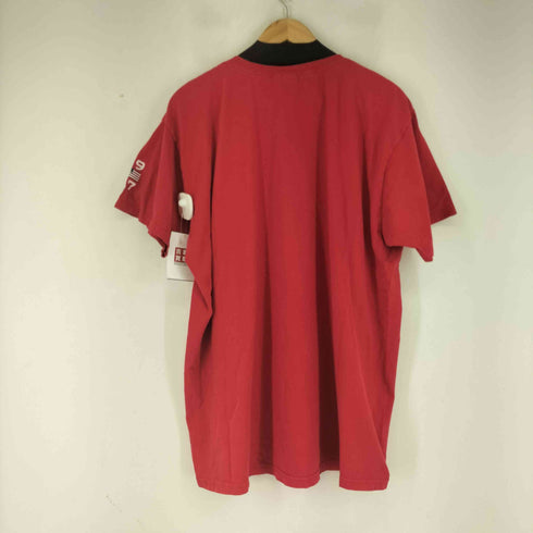 ポロジーンズカンパニーラルフローレン POLO JEANS COMPANY RALPH LAUREN 90S フロントプリント S/S Tシャツ メンズ import:XL