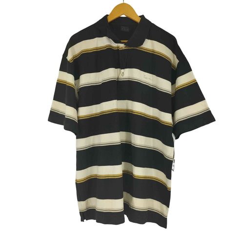 カールカナイ Karl Kani KNAI GOLD ボーダー S/S ポロシャツ メンズ import:XXL
